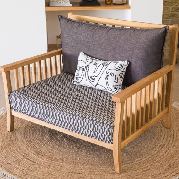 ⁦כורסת ספה ננסי love seat⁩ – תמונה ⁦2⁩